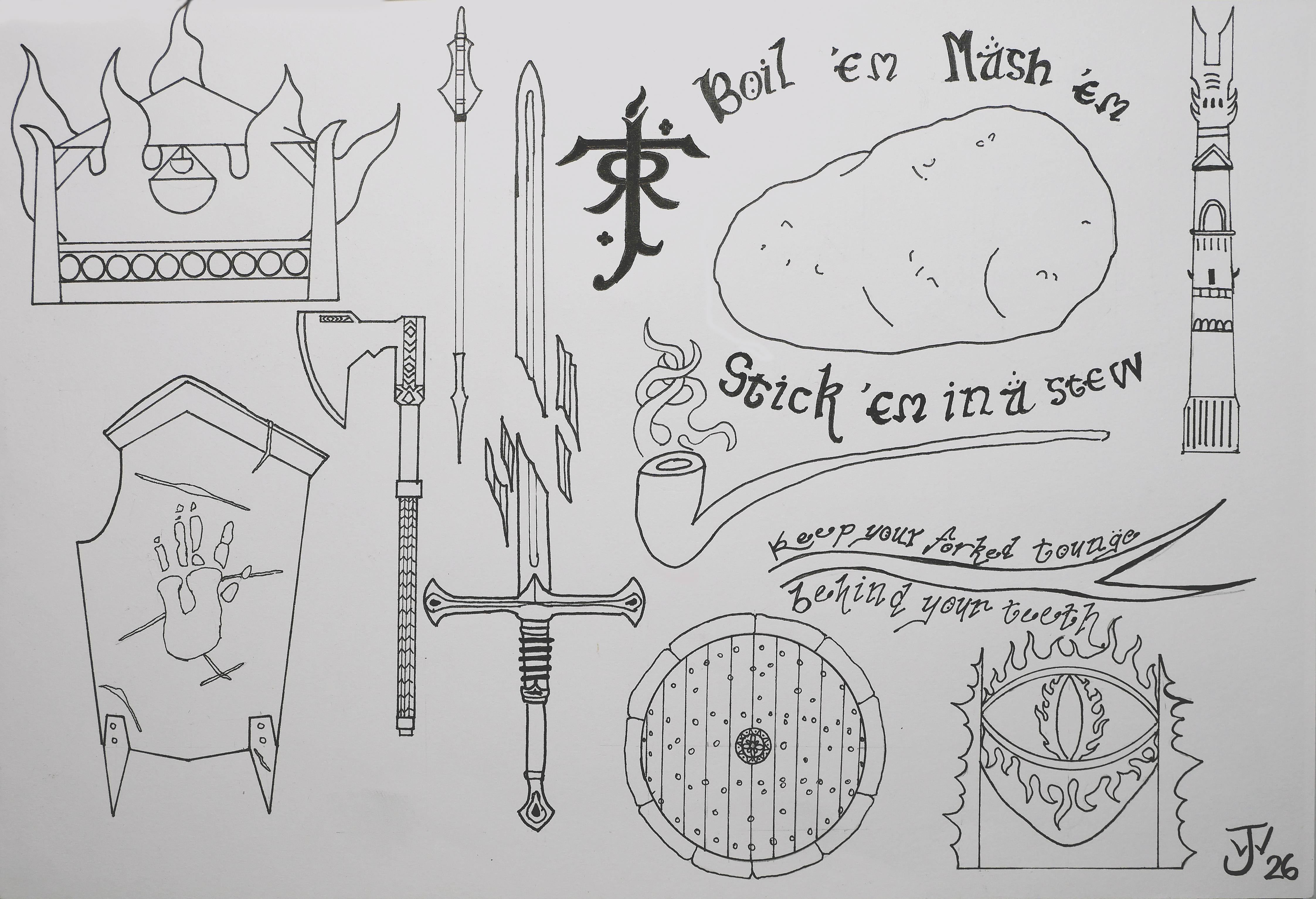 lord of the rings flash