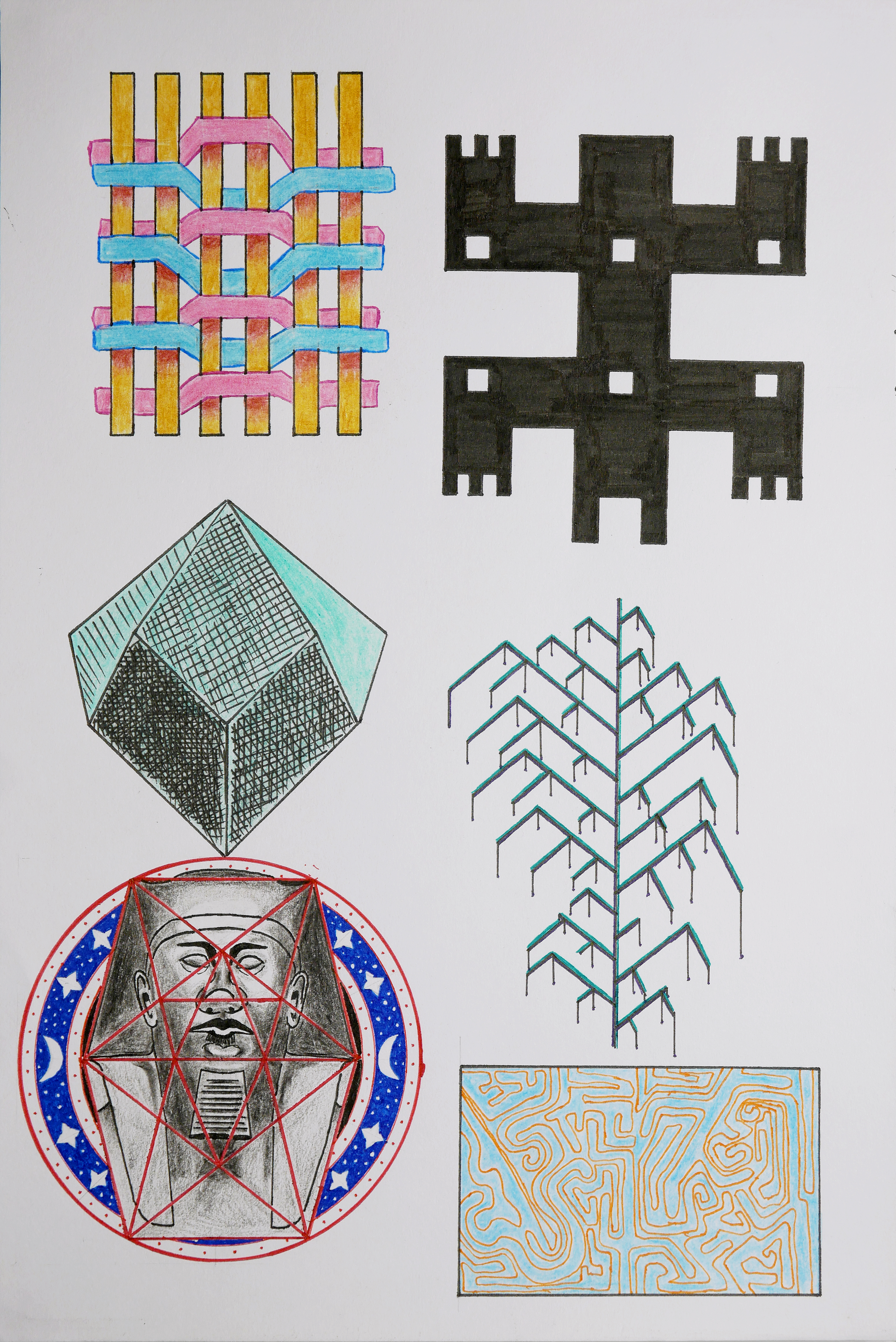 abstract geometric patterns